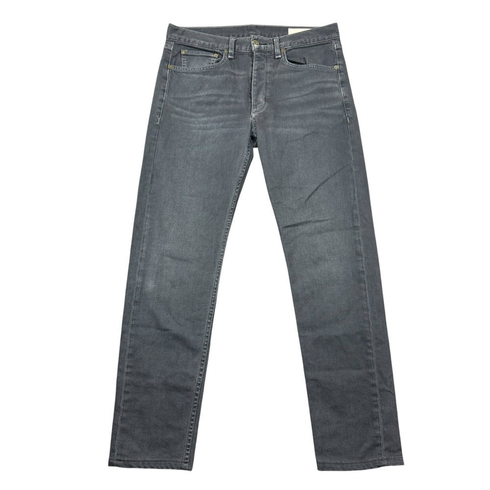 Rag & Bone Jeans Men 31x32‎ (32x30) Gray Fit 2 Slim Stretch Faded Wash Denim